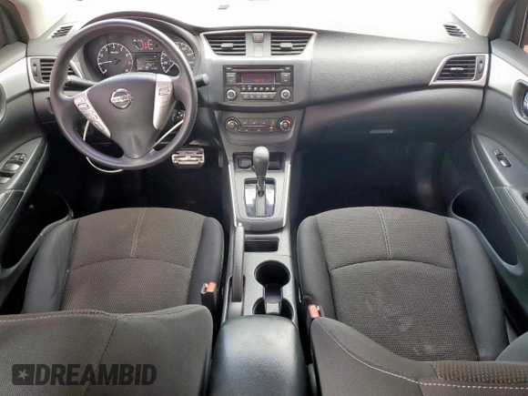 2017 Nissan Sentra S with VIN 3N1AB7AP6HY384390, listed as a Copart auction lot 58981285 with 97,286 mi miles and Salvage title. Bid and sale history available at DreamBid. Image 8.