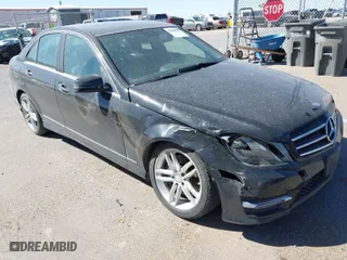 2014 Mercedes-Benz C-Class C 300 Sport with VIN WDDGF8AB3EA909871, listed as a IAAI auction lot 41809856 with NaN miles. Bid and sale history available at carsss.com. Image 1.
