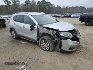 2019 Nissan Rogue SV with VIN KNMAT2MT7KP533100, listed as a Copart auction lot 44695375 with 83,773 mi miles and Salvage Title. Bid and sale history available at DreamBid. Image 4.