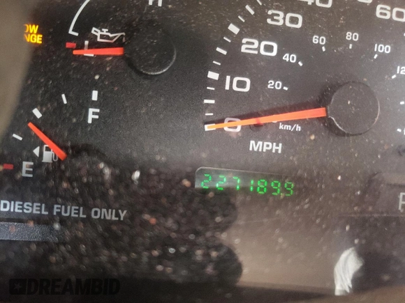 2003 Ford Super Duty F-250 XL with VIN 1FTNW21PX3ED15505, listed as a Copart auction lot 42874635 with 227,189 mi miles and Salvage Title. Bid and sale history available at carsss.com. Image 9.