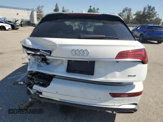 2023 Audi Q5 S line Premium with VIN WA1GAAFY5P2136566, listed as a Copart auction lot 49739365 with 29,014 mi miles and Salvage Title. Bid and sale history available at carsss.com. Image 6.
