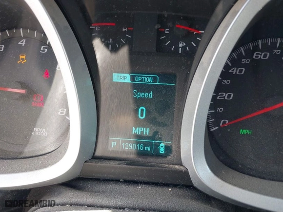 2013 Chevrolet Equinox LT with VIN 2GNFLNEK9D6255162, listed as a IAAI auction lot 41993387 with 129,016 mi miles. Bid and sale history available at carsss.com. Image 7.