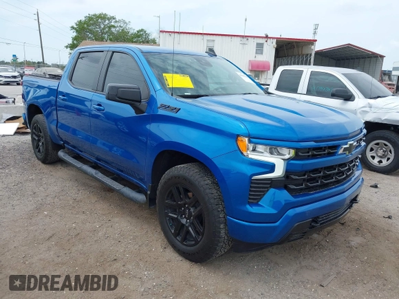 2023 Chevrolet Silverado 1500 RST with VIN 1GCUDEED9PZ188313, listed as a IAAI auction lot 41869940 with 27,342 mi miles and . Bid and sale history available at DreamBid. Image 1.