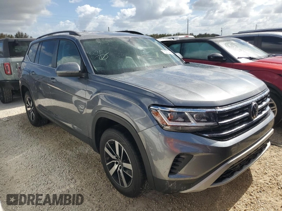 2022 Volkswagen Atlas SE with VIN 1V2DP2CA5NC509101, listed as a Copart auction lot 76972414 with 17,509 mi miles and Salvage title. Bid and sale history available at DreamBid. Image 4.