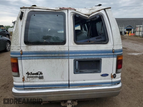 1994 Ford Econoline Cargo with VIN 1FDEE14N5RHA67982, listed as a Copart auction lot 61125245 with Not provided miles and Clean title. Bid and sale history available at DreamBid. Image 6.