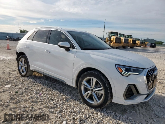 2023 Audi Q3 S line Premium Plus с VIN WA1EECF31P1089117, выставлен на аукционе Copart как лот 57165065 с пробегом 12 589 миль миль и Списание • Salvage title. История ставок и продаж доступна на DreamBid. Изображение 4.