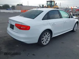 2016 Audi A4 Premium with VIN WAUAFAFL9GN000714, listed as a IAAI auction lot 41460938 with 119,897 mi miles. Bid and sale history available at carsss.com. Image 4.