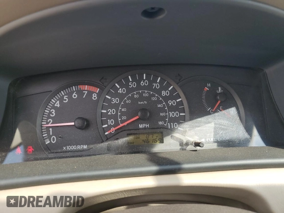 2004 Toyota Corolla CE with VIN 1NXBR32E34Z277194, listed as a Copart auction lot 52938304 with 46,169 mi miles and Salvage Title. Bid and sale history available at DreamBid. Image 9.