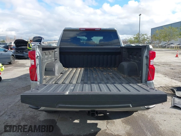 2024 Chevrolet Silverado 1500 Custom with VIN 1GCPABEK7RZ239913, listed as a IAAI auction lot 41631620 with 6,048 mi miles and . Bid and sale history available at DreamBid. Image 16.