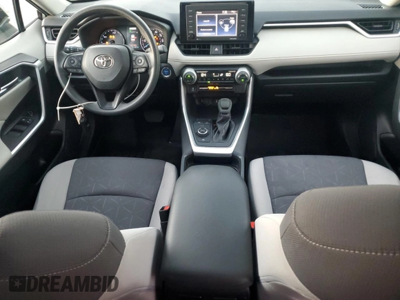 2021 Toyota RAV4 Hybrid XLE with VIN JTMRWRFV5MD136071, listed as a Copart auction lot 76898674 with 33,973 mi miles and Salvage Title. Bid and sale history available at carsss.com. Image 8.