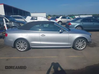 2016 Audi A5 Premium with VIN WAUD2AFHXGN005246, listed as a IAAI auction lot 42595647 with 56,602 mi miles and . Bid and sale history available at DreamBid. Image 14.