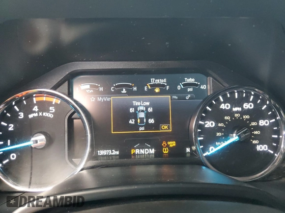 2021 Ford F-250 XL with VIN 1FT8W2BTXMEC41464, listed as a Copart auction lot 61588905 with 131,973 mi miles and Salvage title. Bid and sale history available at DreamBid. Image 9.