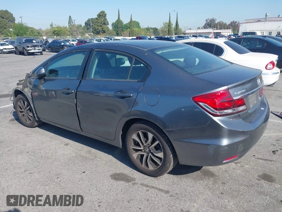 2013 Honda Civic EX with VIN 19XFB2F82DE281132, listed as a IAAI auction lot 41990142 with 96,275 mi miles and . Bid and sale history available at DreamBid. Image 15.