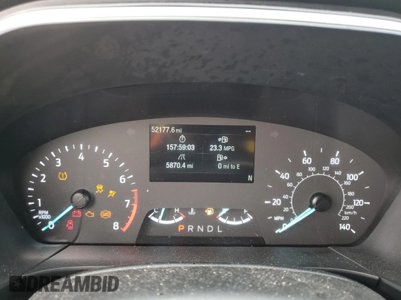 2022 Ford Escape SE with VIN 1FMCU9G60NUA69749, listed as a Copart auction lot 47491265 with 52,177 mi miles and Salvage Title. Bid and sale history available at carsss.com. Image 9.