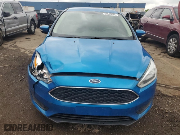 2017 Ford Focus SE с VIN 1FADP3F29HL222088, выставлен на аукционе Copart как лот 58585065 с пробегом 125 896 миль миль и Списание • Salvage title. История ставок и продаж доступна на DreamBid. Изображение 5.