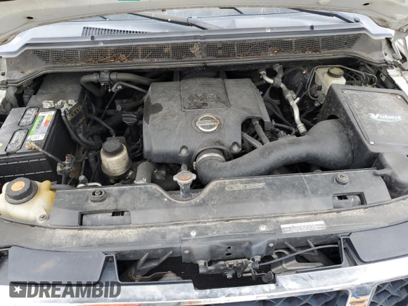2010 Nissan Titan SE with VIN 1N6BA0ED7AN325845, listed as a Copart auction lot 51537075 with 263,023 mi miles and Salvage Title. Bid and sale history available at DreamBid. Image 12.