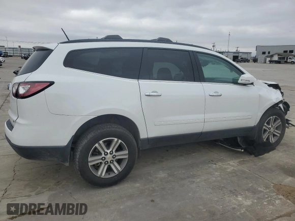 2017 Chevrolet Traverse LT with VIN 1GNKRGKD5HJ291566, listed as a Copart auction lot 45234535 with 82,267 mi miles and Salvage Title. Bid and sale history available at DreamBid. Image 3.