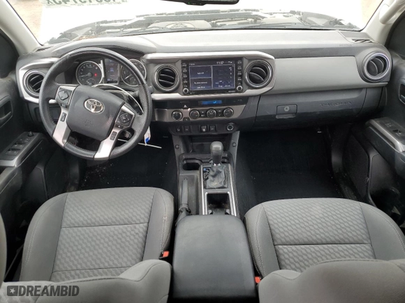 2021 Toyota Tacoma 4WD SR with VIN 3TMCZ5AN0MM397660, listed as a Copart auction lot 49919745 with 47,752 mi miles and Salvage Title. Bid and sale history available at carsss.com. Image 8.