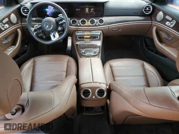 2023 Mercedes-Benz E 53 AMG with VIN W1KZF6BB8PB166939, listed as a Copart auction lot 87003684 with 19,062 mi miles and Salvage Title. Bid and sale history available at DreamBid. Image 8.