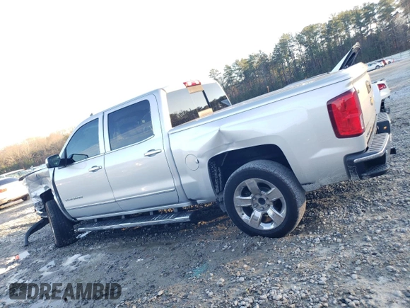 2017 Chevrolet Silverado 1500 LTZ with VIN 3GCPCSEC6HG442583, listed as a Copart auction lot 88414315 with 84,514 mi miles and Salvage Title. Bid and sale history available at DreamBid. Image 2.