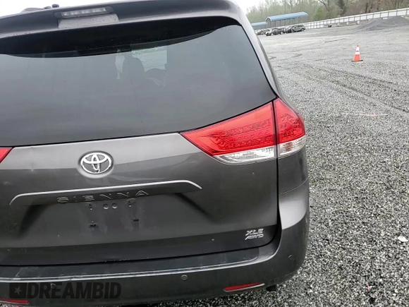 2013 Toyota Sienna XLE with VIN 5TDDK3DC3DS065980, listed as a Copart auction lot 50563385 with 124,124 mi miles and Salvage Title. Bid and sale history available at DreamBid. Image 15.