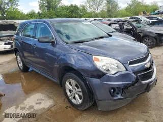 2013 Chevrolet Equinox LS with VIN 2GNALBEK4D6141272, listed as a Copart auction lot 53496984 with 115,598 mi miles and Salvage Title. Bid and sale history available at carsss.com. Image 4.