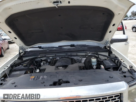 2014 GMC Sierra 1500 Denali z VIN 3GTP1WEC9EG329719, wystawiony jako Copart lot #75951594 z przebiegiem 139 234 mil mil oraz Nie do naprawy • Non repairable. Historia ofert i sprzedaży dostępna na DreamBid. Obrazek 11.