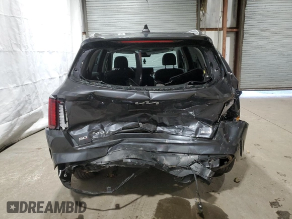 2023 Kia Sorento Hybrid EX with VIN KNDRHDLG8P5174024, listed as a Copart auction lot 83092544 with 20,636 mi miles and Clean Title. Bid and sale history available at carsss.com. Image 6.