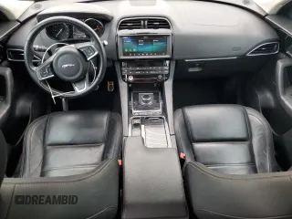 2019 Jaguar F-Pace 25t Prestige with VIN SADCK2GX3KA392592, listed as a Copart auction lot 59199455 with 170,635 mi miles and Salvage title. Bid and sale history available at DreamBid. Image 8.