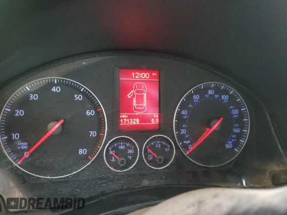 2006 Volkswagen Jetta with VIN 3VWAJ71K76M728623, listed as a Copart auction lot 46364525 with 171,329 mi miles and Salvage title. Bid and sale history available at DreamBid. Image 9.