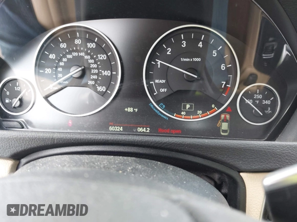 2015 BMW 4 Series 428i with VIN WBA3N3C5XFK234213, listed as a IAAI auction lot 42156861 with 60,324 mi miles and . Bid and sale history available at DreamBid. Image 7.