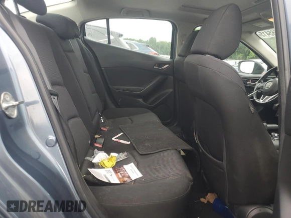 2015 Mazda 3 i Touring with VIN 3MZBM1V75FM226322, listed as a Copart auction lot 63765415 with 141,329 mi miles and Salvage title. Bid and sale history available at DreamBid. Image 10.