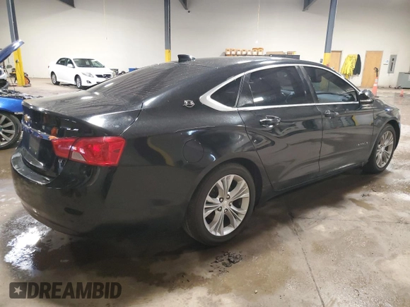 2015 Chevrolet Impala LT с VIN 2G1125S36F9159485, выставлен на аукционе Copart как лот 61269415 с пробегом 117 318 миль миль и Списание • Salvage title. История ставок и продаж доступна на DreamBid. Изображение 3.