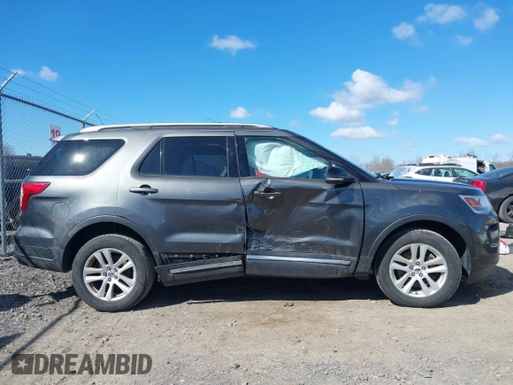 2018 Ford Explorer XLT with VIN 1FM5K8D8XJGC91593, listed as a IAAI auction lot 41838572 with 77,280 mi miles and . Bid and sale history available at carsss.com. Image 13.