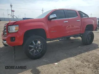 2016 GMC Canyon 4WD SLT with VIN 1GTG6DE34G1160359, listed as a Copart auction lot 69891914 with 0 mi miles and Salvage Title. Bid and sale history available at carsss.com. Image 1.