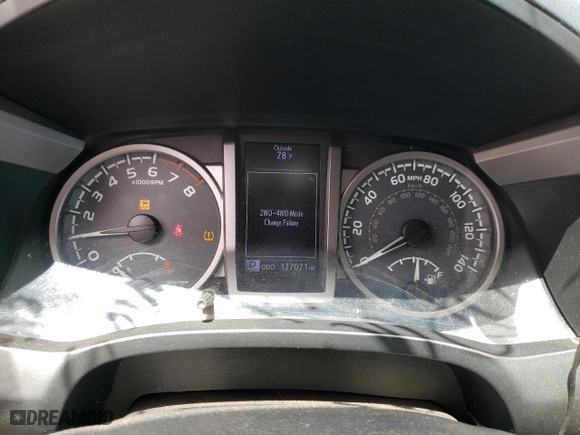 2017 Toyota Tacoma SR5 with VIN 3TMCZ5AN1HM066723, listed as a Copart auction lot 48698654 with 127,071 mi miles and Salvage Title. Bid and sale history available at carsss.com. Image 9.