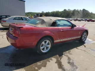 2008 Ford Mustang Deluxe with VIN 1ZVHT84N885106657, listed as a Copart auction lot 54885075 with 79,166 mi miles and Salvage title. Bid and sale history available at DreamBid. Image 3.
