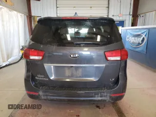 2015 Kia Sedona LX with VIN KNDMB5C15F6067101, listed as a Copart auction lot 53051634 with 151,334 mi miles and Salvage Title. Bid and sale history available at carsss.com. Image 6.