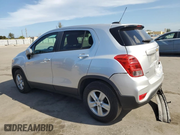 2020 Chevrolet Trax LS with VIN KL7CJKSB1LB021319, listed as a Copart auction lot 51407555 with 72,584 mi miles and Non Repairable. Bid and sale history available at carsss.com. Image 2.