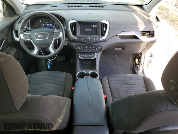 2023 GMC Terrain SLE with VIN 3GKALTEG7PL257449, listed as a Copart auction lot 79644804 with 24,574 mi miles and Salvage Title. Bid and sale history available at DreamBid. Image 8.