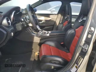 2017 Mercedes-Benz C 63 AMG with VIN 55SWF8GB3HU184554, listed as a Copart auction lot 77395064 with 106,723 mi miles and Salvage title. Bid and sale history available at DreamBid. Image 7.