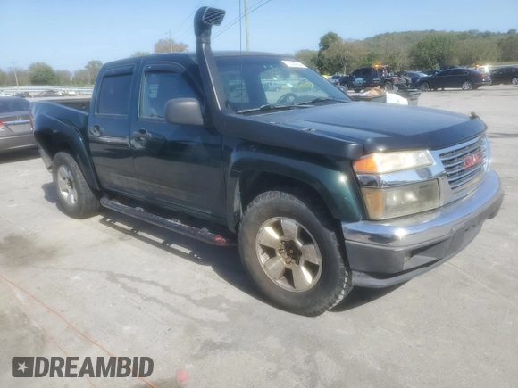 2004 GMC Canyon 1SB SLE Z85 with VIN 1GTDT136848179832, listed as a Copart auction lot 75392664 with 243,777 mi miles and Salvage Title. Bid and sale history available at carsss.com. Image 4.