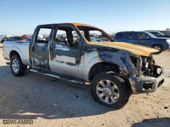2016 Ford Super Duty F-250 SRW Lariat with VIN 1FT7W2BTXGEC71757, listed as a Copart auction lot 86982894 with 0 mi miles and Non Repairable. Bid and sale history available at carsss.com. Image 4.