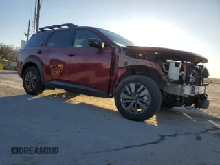 2022 Nissan Pathfinder SV with VIN 5N1DR3BB4NC245439, listed as a Copart auction lot 46955135 with Not provided miles and Salvage title. Bid and sale history available at DreamBid. Image 4.