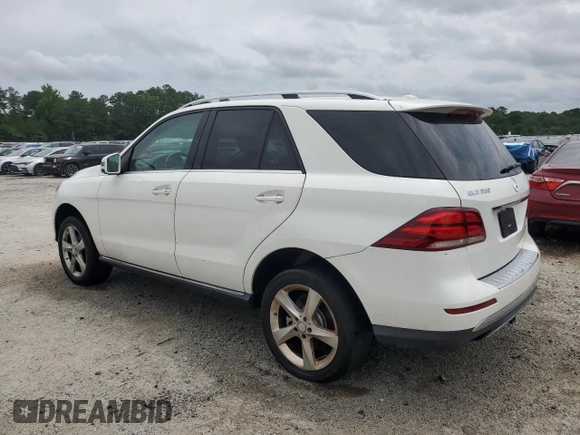 2017 Mercedes-Benz GLE 350 with VIN 4JGDA5JB1HA902654, listed as a Copart auction lot 59092805 with 104,503 mi miles and Clean title. Bid and sale history available at DreamBid. Image 2.