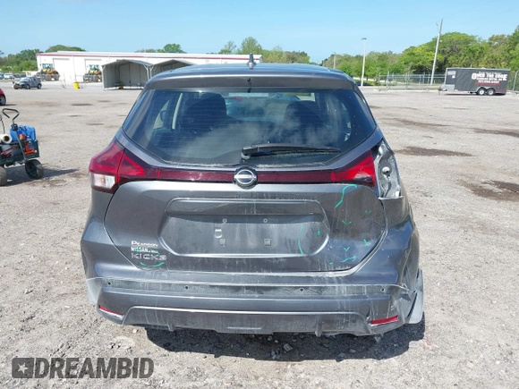 2023 Nissan Kicks S with VIN 3N1CP5BV7PL500767, listed as a IAAI auction lot 41912515 with 23,119 mi miles. Bid and sale history available at carsss.com. Image 16.