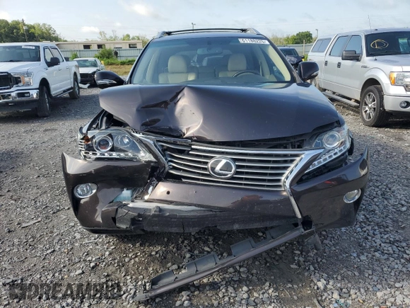 2015 Lexus RX 350 with VIN JTJZK1BA5F2421977, listed as a Copart auction lot 61188225 with Not provided miles and Salvage title. Bid and sale history available at DreamBid. Image 5.