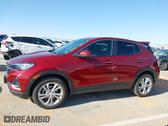 2023 Buick Encore GX Preferred with VIN KL4MMBS29PB109145, listed as a IAAI auction lot 41999994 with 28,405 mi miles and . Bid and sale history available at DreamBid. Image 14.
