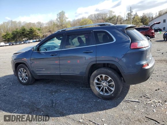 2020 Jeep Cherokee Latitude Plus with VIN 1C4PJMLB3LD551455, listed as a Copart auction lot 52232135 with 111,061 mi miles and Salvage Title. Bid and sale history available at carsss.com. Image 2.