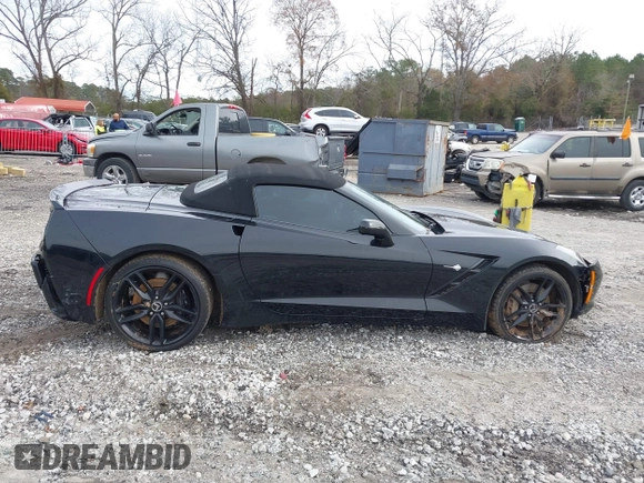 2014 Chevrolet Corvette Z51 1LT with VIN 1G1YH3D74E5134551, listed as a IAAI auction lot 41099831 with 52,238 mi miles. Bid and sale history available at carsss.com. Image 13.